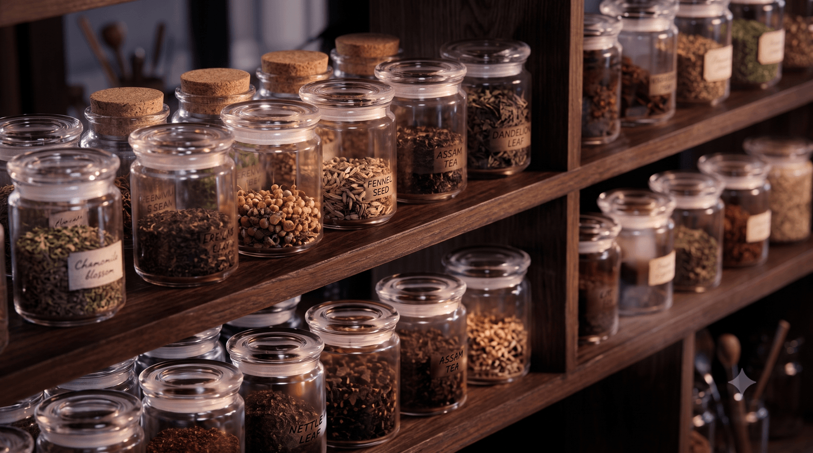 A variety of Ceylon spices