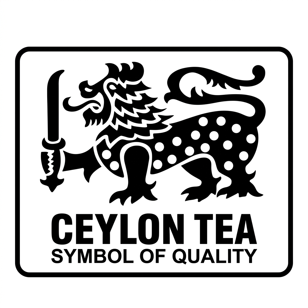 Ceylon Tea Symbol of Quality Lion Logo